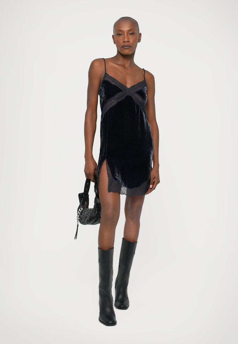 Zadig & Voltaire RISHI - Cocktail dress / Party dress - dark blue -  Zalando.co.uk