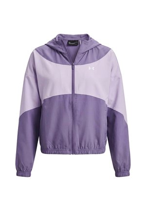 Under Armour, UA RIVAL WOVEN JKT HD - Veste de survêtement - purple luxe