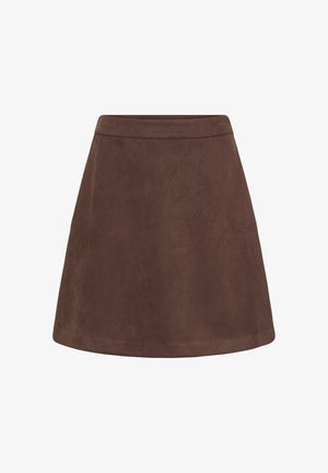 ICHI, IHFINO SK - Jupe trapèze - chicory coffee