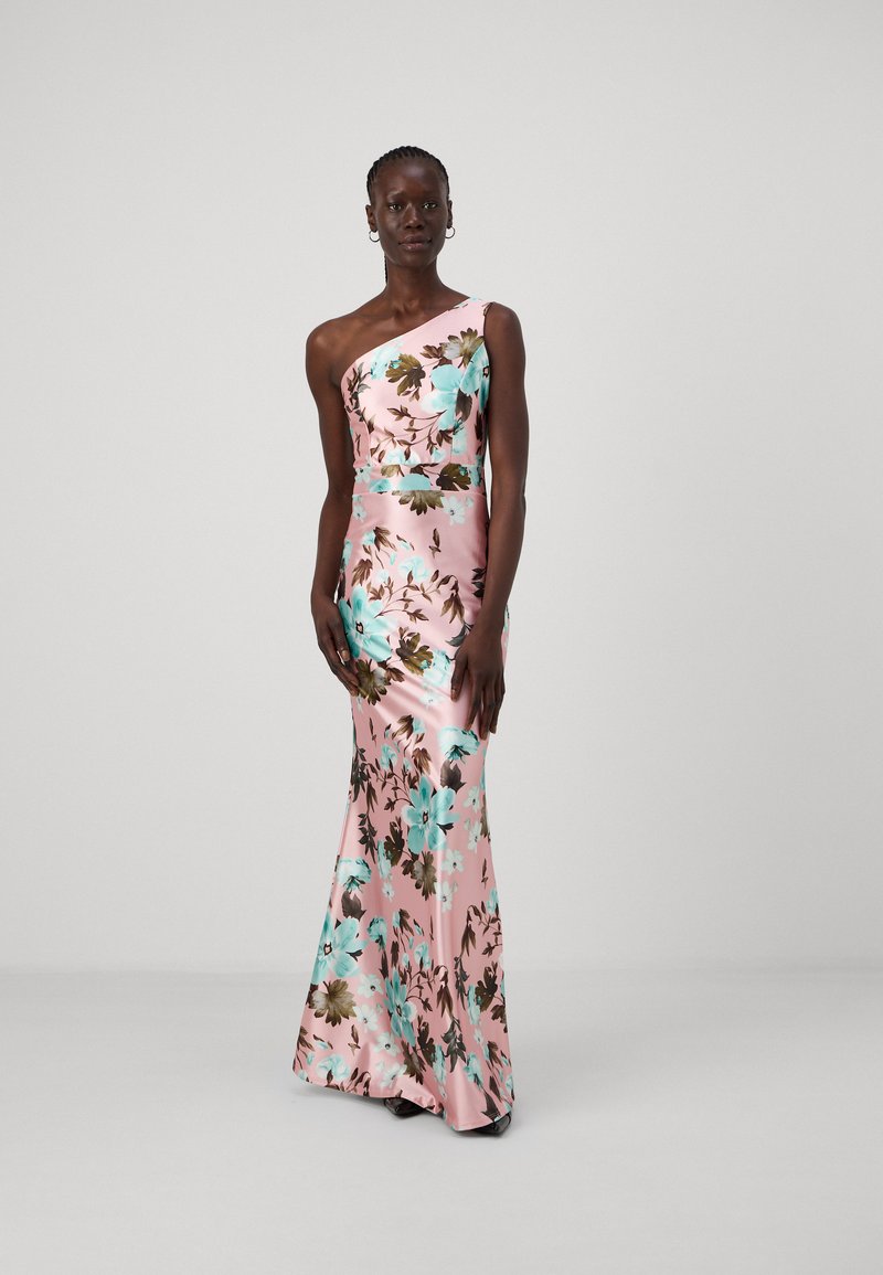WAL G TALL WEDDING MILLY ONE SHOULDER MAXI - Džersio suknelė - pink