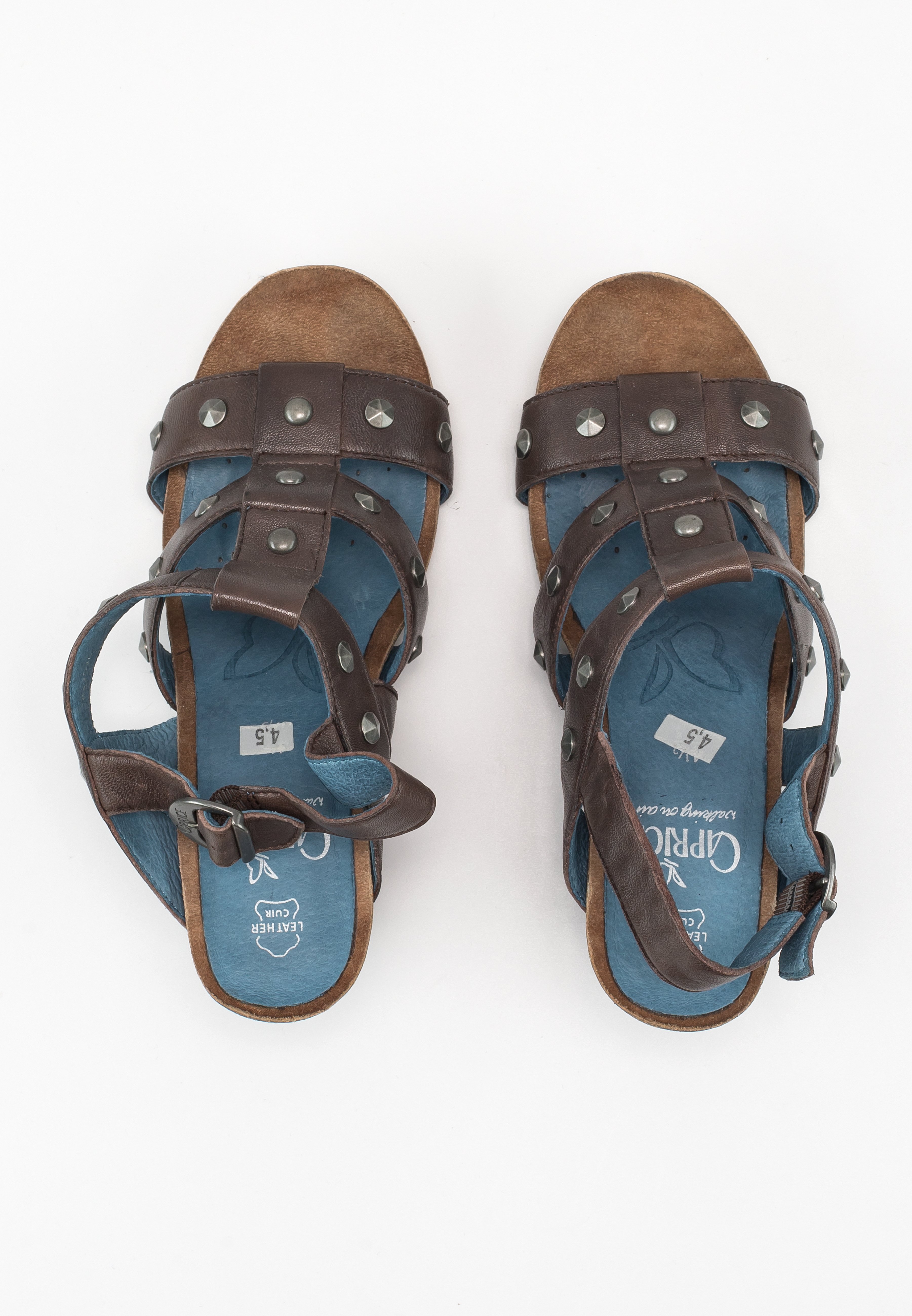 Caprice Sandalen met hoge hak - brown/bruin - (Pre-owned) - Zalando.nl