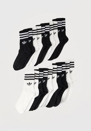 UNISEX 10 PACK - Sokid - white/black