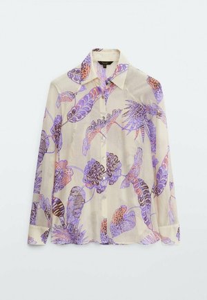 Hemdbluse - beige