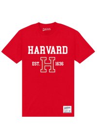 Henry Tiger PARK FIELDS HARVARD UNIVERSITY EST 1636 - T-shirts print - red