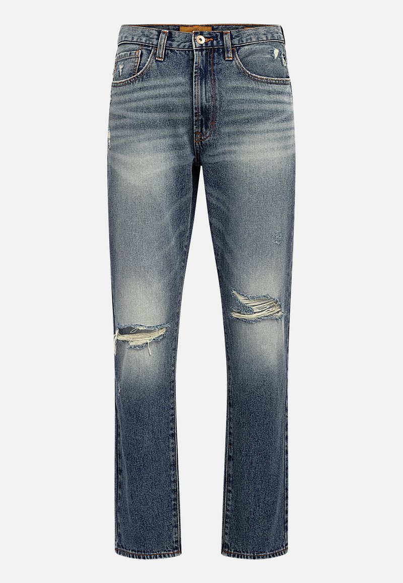 Redefined Rebel Straight leg jeans donkerblauw Redefined Rebel Straight leg jeans donkerblauw