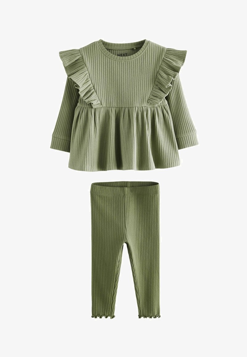 Next SET. - REGULAR FIT - Leggings - green