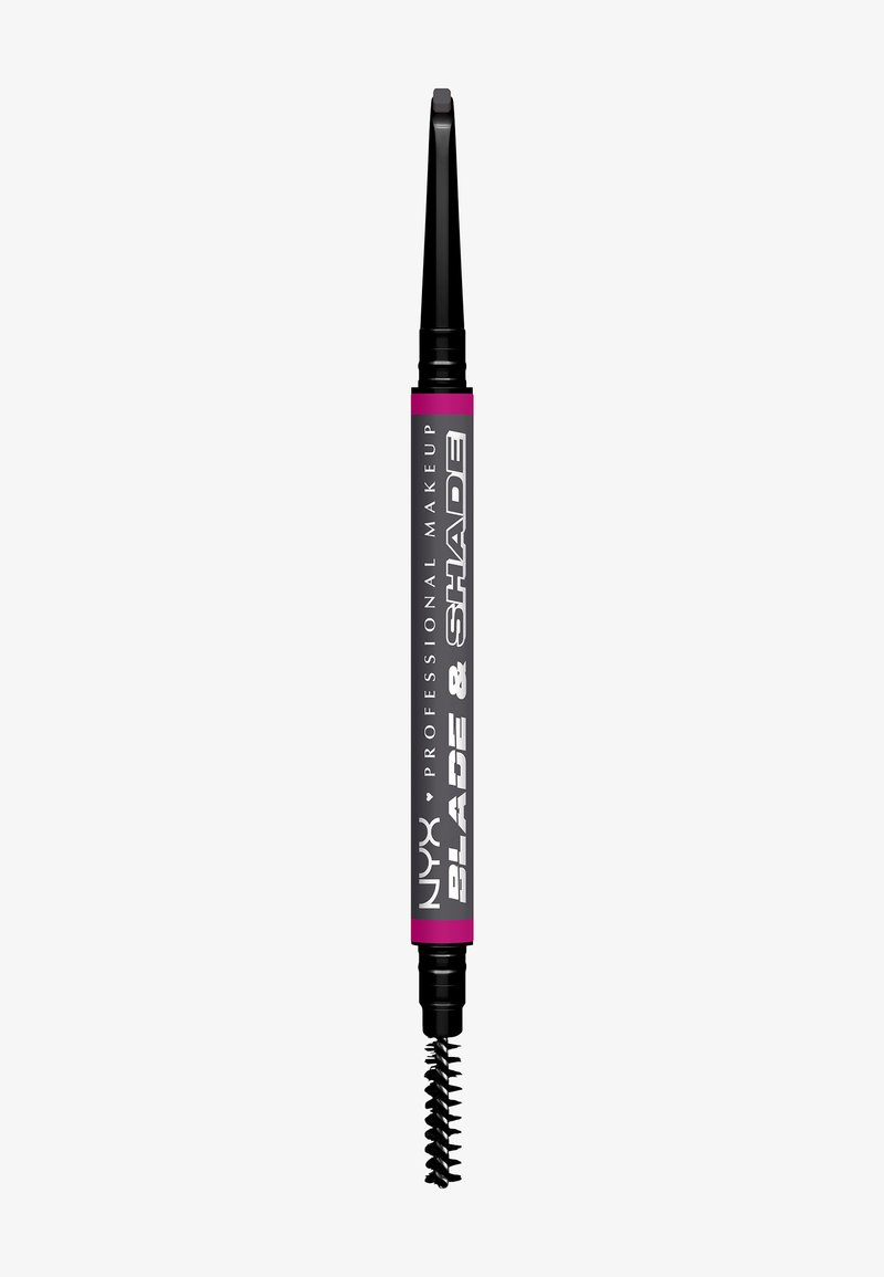 NYX Professional Makeup - BLADE & SHADE EYEBROW PENCIL - Ögonbrynspenna - grey, Förstora