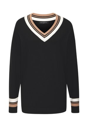 Strickpullover - schwarz