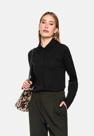 Marc Cain, MARC CAIN BLUSE - Hemdbluse - black new