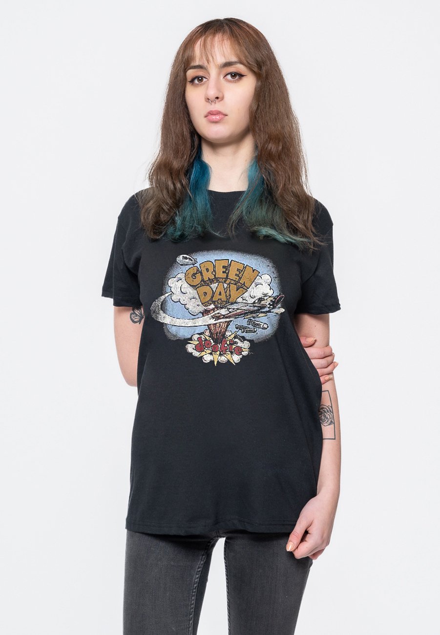 Green Day T-Shirt Uomo 'Welcome To Paradise' - Nero, 100% Cotone, Taglie S-XXL - Merch Ufficiale - 4