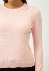 INFLUENCER FANCY - Strickpullover - rose