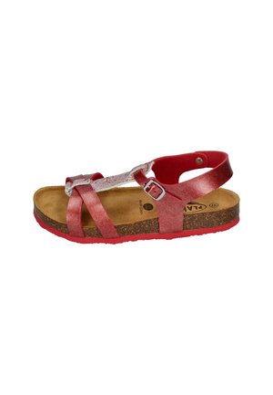 PLAKTON Sandals - rojo rosa