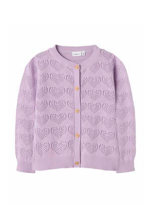 NMFPDESOLLE LS CARD - Gilet - lavendula