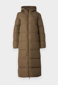 ONLMAGGI LIFE LONG PUFFER COAT - Winter coat - walnut