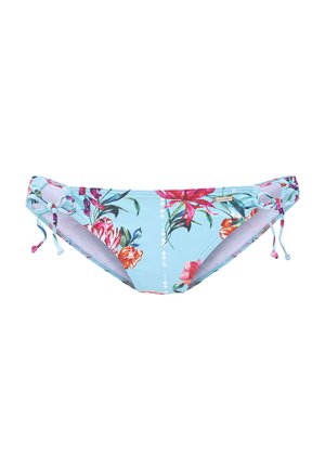 Bikini-Hose - hellblau-bedruckt