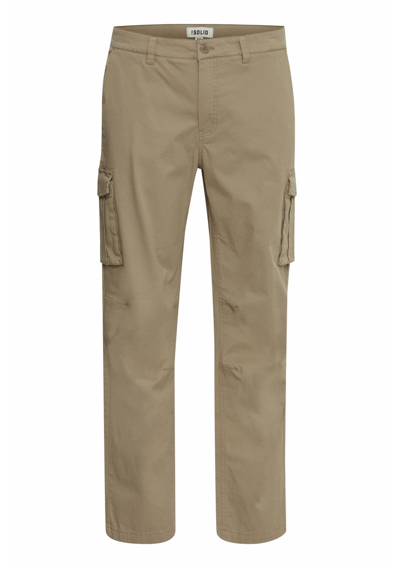 Solid SDJOE REGULAR FIT - Calças cargo - tree house/areia - Zalando.pt