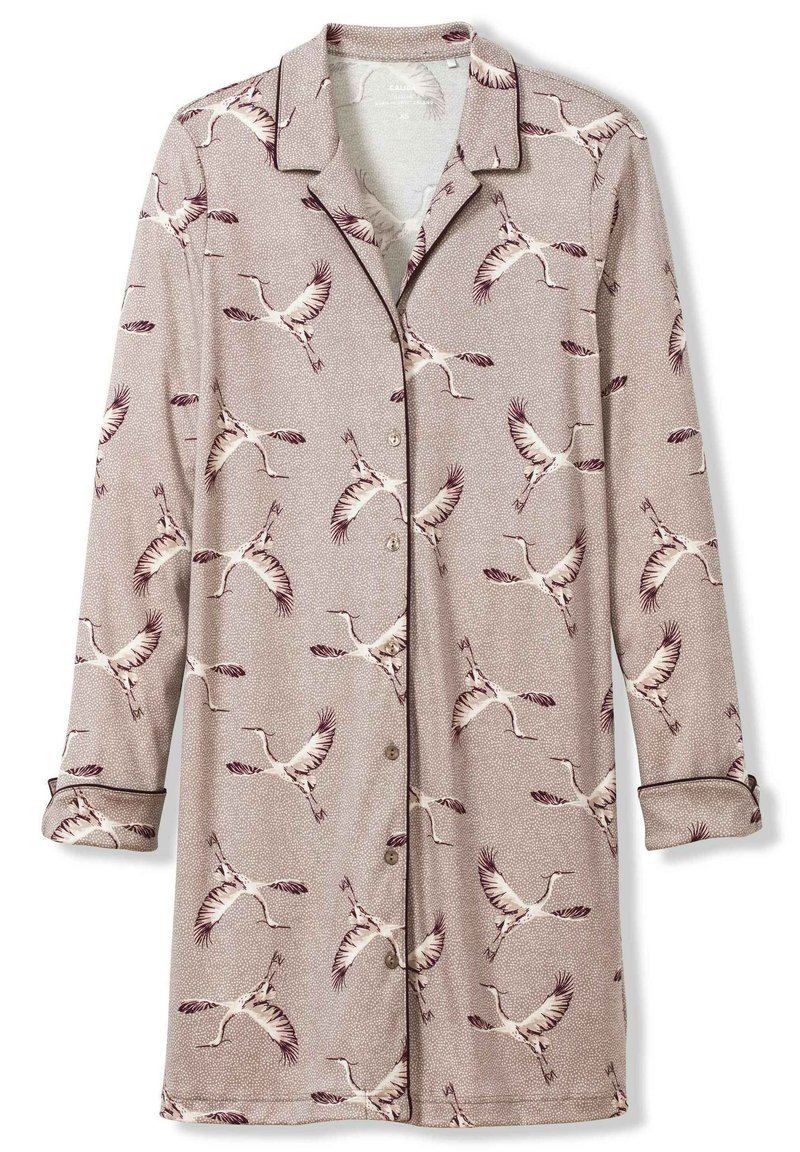 Damen Nachthemden | Calida SLEEPSHIRT DURCHGEKNÖPFT Nachthemd etherea taupe/hellbraun - TE87611 Damen Nachthemden | Calida SLEEPSHIRT DURCHGEKNÖPFT Nachthemd etherea taupe/hellbraun - TE87611