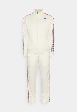 Kappa SET - Träningsset - white/antique blue/royal red