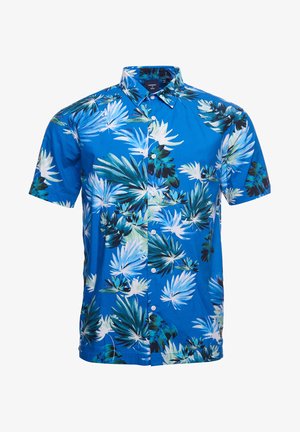 HAWAIIAN - Camicia - brush palm blue
