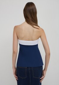 Calliope GILET BOUTONNÉ - Top - bleu