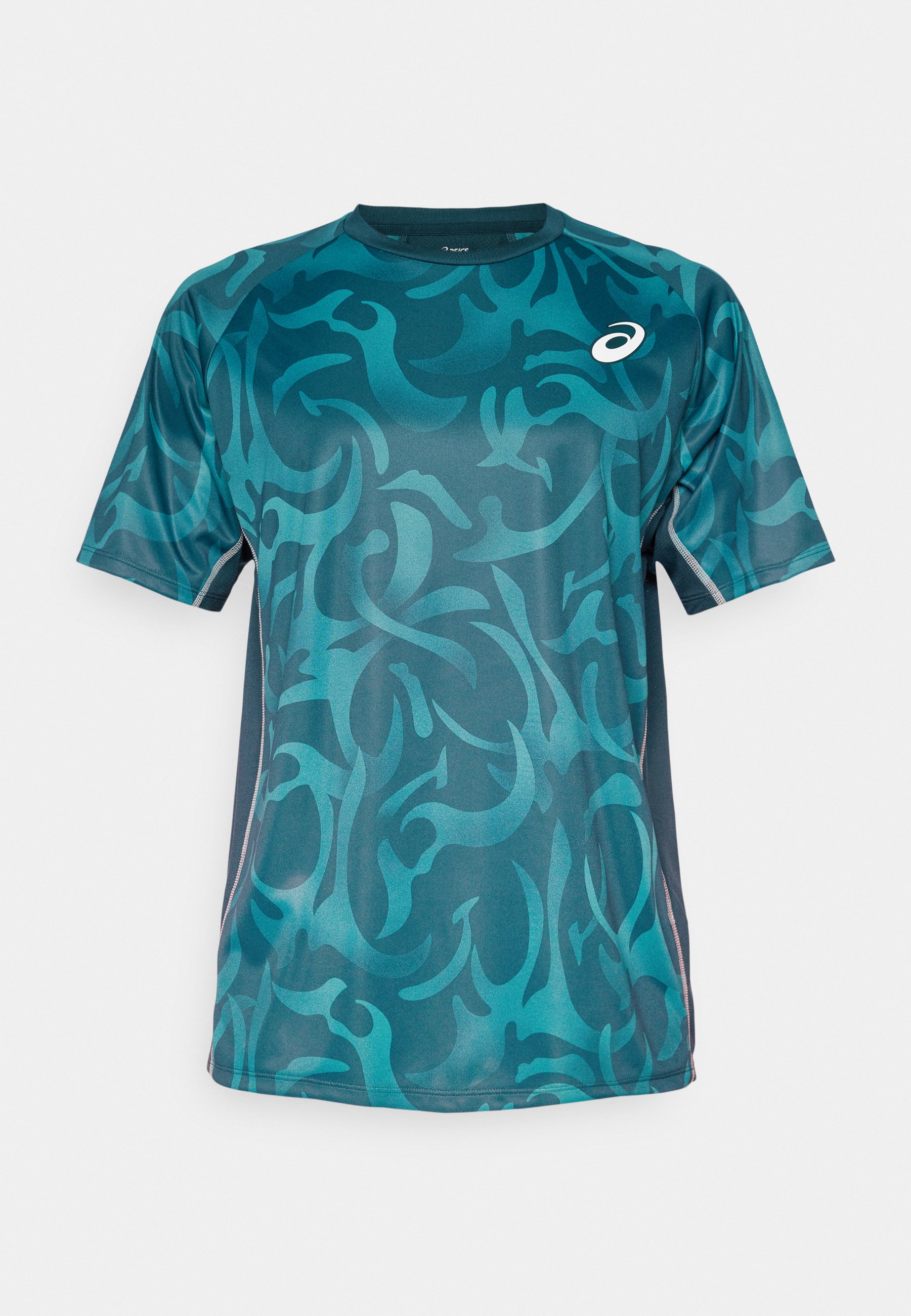 ASICS GAME TOP - Sports T-shirt - saxon green/dark green