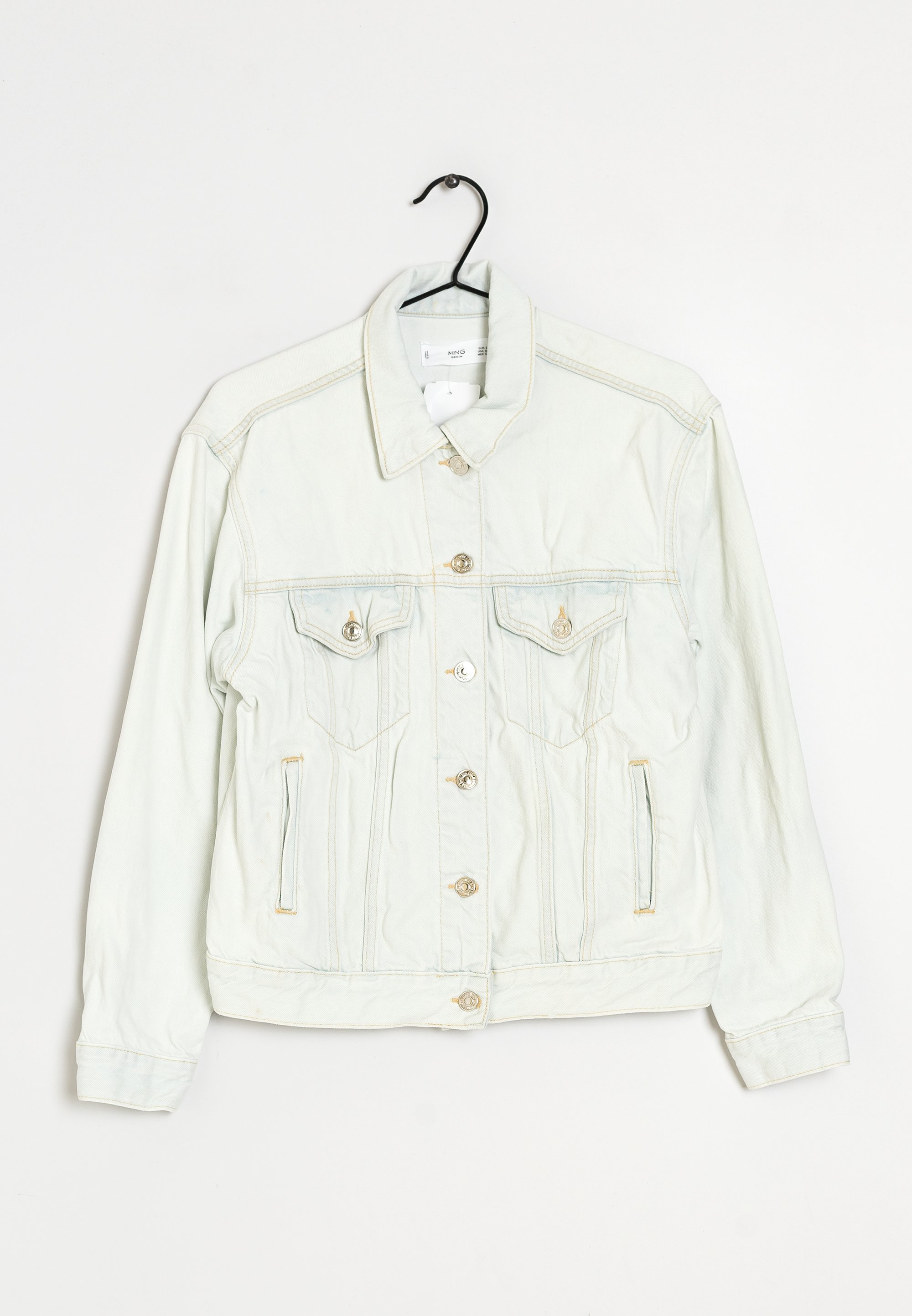 Mango Denim jacket white (Pre-owned)