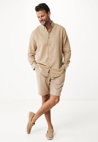 Mexx Basic Linen Shirt - Camicia - sand