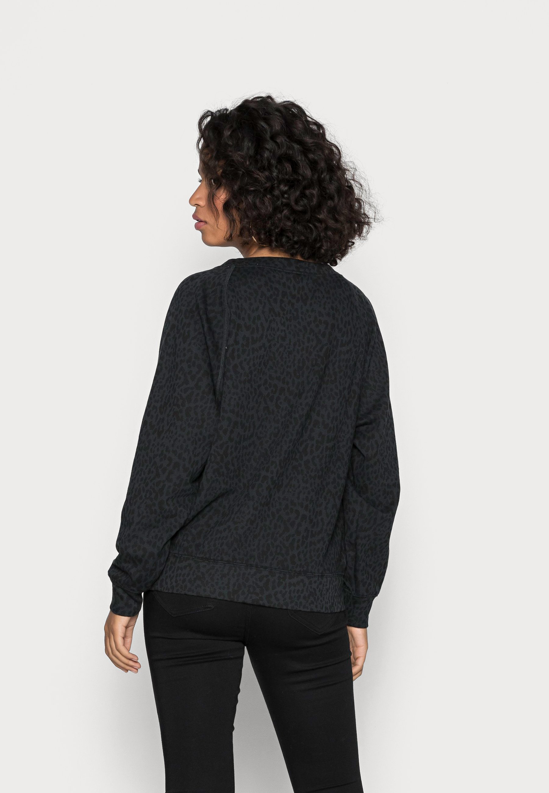 GAP LOGO CREW - Sweatshirt - charcoal 
