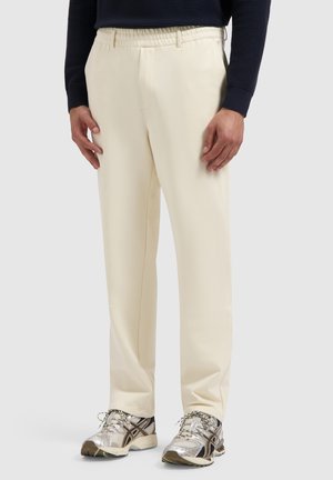 REGULAR FIT SMART - Stoffhose - ecru