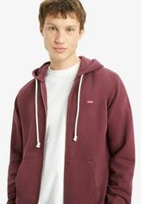 Levi's® THE ORIGINAL - Felpa con zip - fig purple