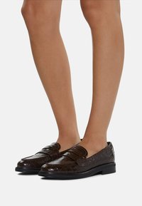 ALDO LOAFERS LEDEDANTEN - Slip-ins - brown