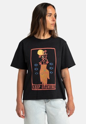 RVCA Print T-shirt - blk