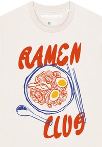 watapparel RAMEN CLUB - T-shirt print - off white