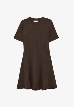 Koton, FLARED DRESS. - Jurk - brown