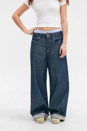 JAYA RAW - Relaxed fit jeans - blue