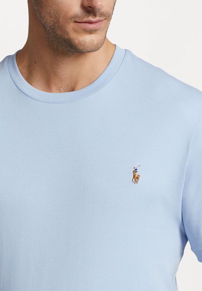 Polo Ralph Lauren Big & Tall SOFT COTTON CREWNECK T-SHIRT - Basic póló - office blue