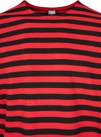 Urban Classics STRIPE LS - Ilgarankovis viršutinės dalies drabužis - red