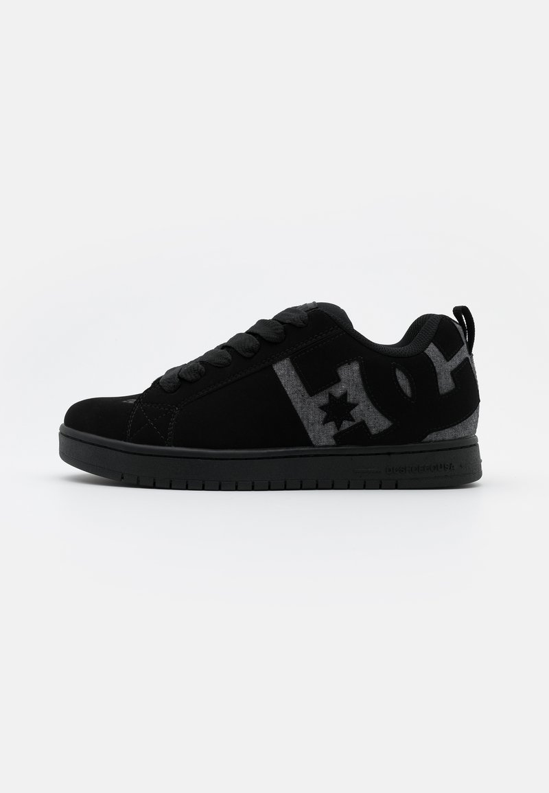 DC Shoes COURT GRAFFIK UNISEX - Sapatilhas - black/heather grey