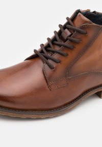 bugatti Lace-up ankle boots - cognac