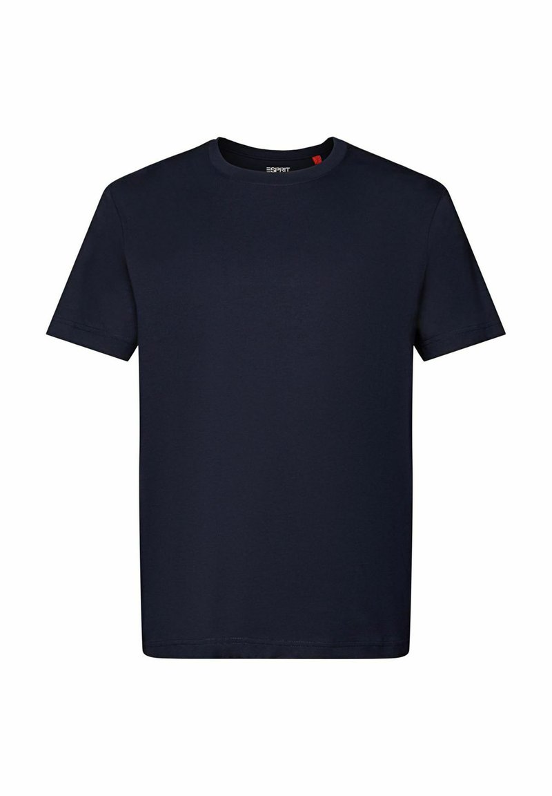 esprit collection T-shirt basic donkerblauw esprit collection T-shirt basic donkerblauw