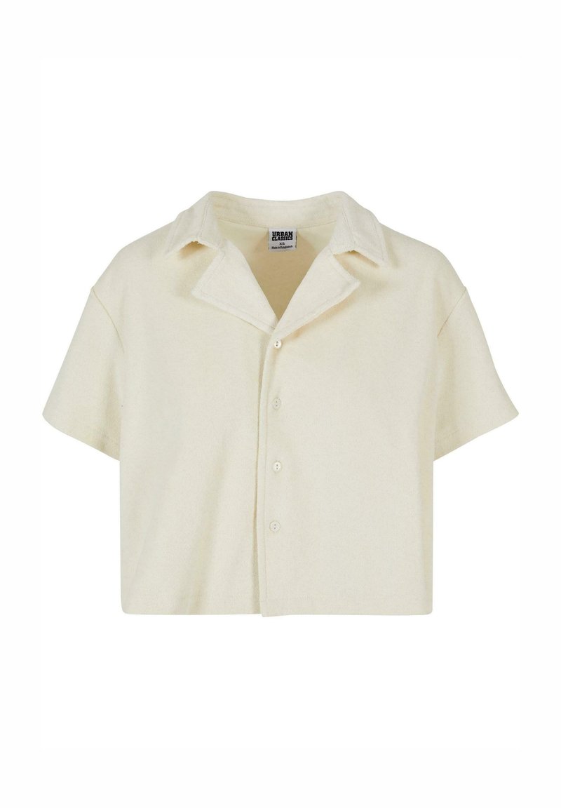 Urban Classics Overhemdblouse crème Urban Classics Overhemdblouse crème