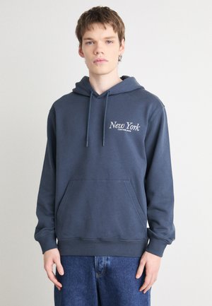 NEW YORK SCRIPT - Hoodie - ink
