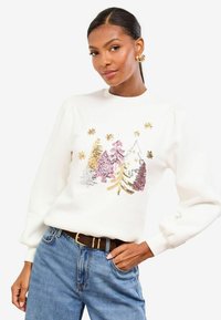 Mikina - sequin christmas tree