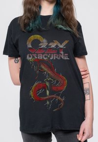 Paradiso Clothing OZZY OSBOURNE VINTAGE SNAKE - Print T-shirt - black