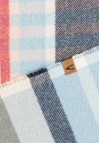 camel active MIT KARIERTEM MUSTER - Sjal / Tørklæder - marine checks