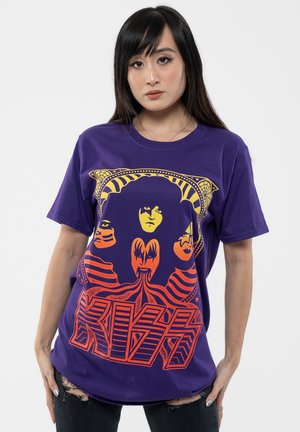 Paradiso Clothing Print T-shirt - purple
