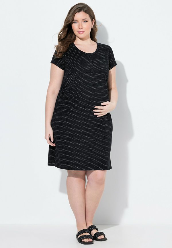 BELLIEVA RAFFUNG HALBARM - Jerseykleid