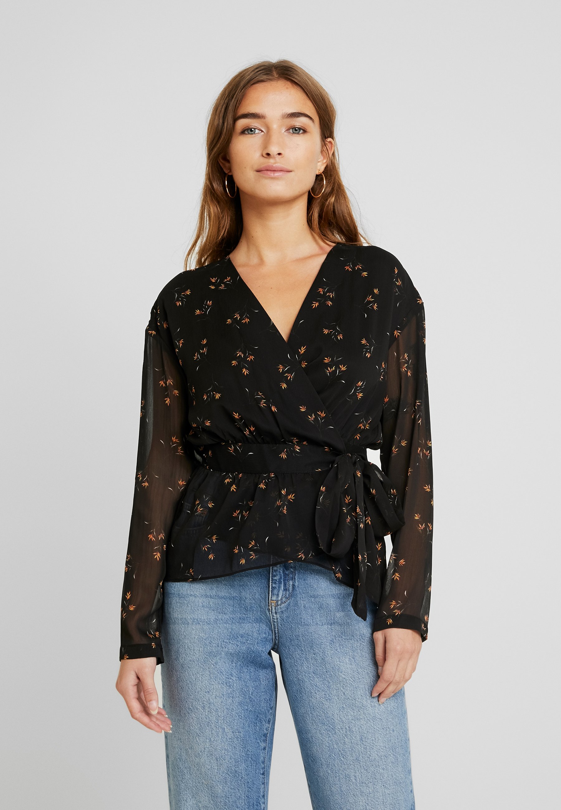 Object Petite OBJAVINAJA Bluser black Zalando.no Object Petite OBJAVINAJA - Bluser - black