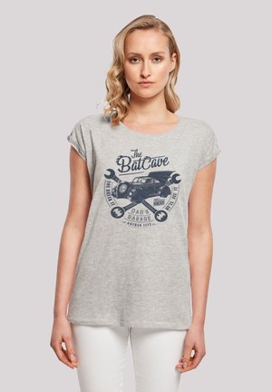 DC COMICS BATMAN DAD'S GARAGE - Print T-shirt - heather grey