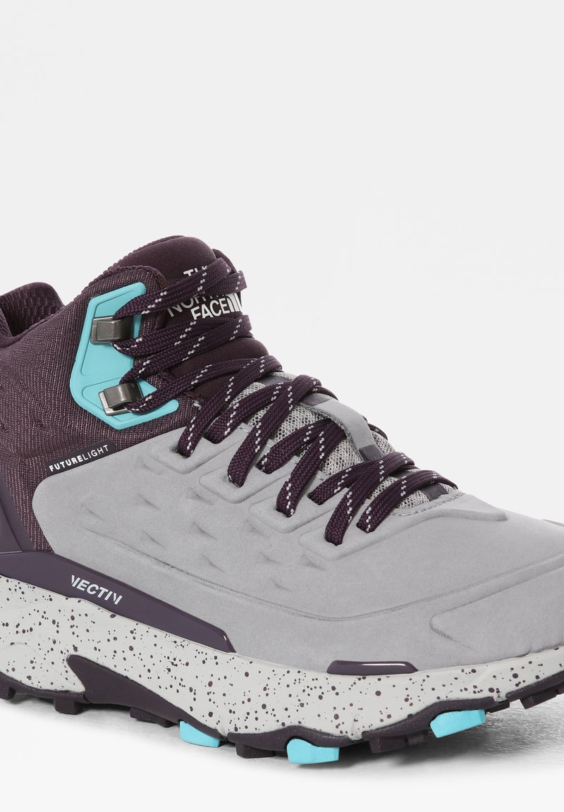 Damen Sportschuhe | The North Face W VECTIV EXPLORIS MID FUTURELIGHT LTHR Hikingschuh meldgry/darkeggplantpurpl/dunkelgrau - WI3 Damen Sportschuhe | The North Face W VECTIV EXPLORIS MID FUTURELIGHT LTHR Hikingschuh meldgry/darkeggplantpurpl/dunkelgrau - WI3